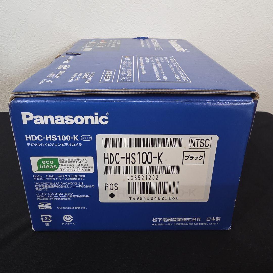 Panasonic パナソニック HDC-HS100-K 中古品