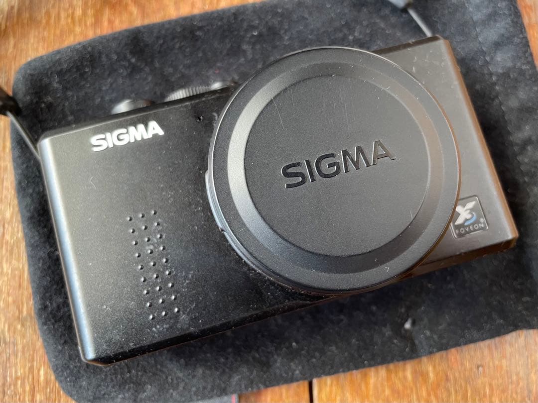 動作確認済 SIGMA DP1x コンパクトデジタルカメラ 専用本革ケース付き
