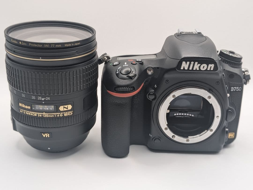 ​【極上品】Nikon D750 + 24-120mm f4G ED VR 純正