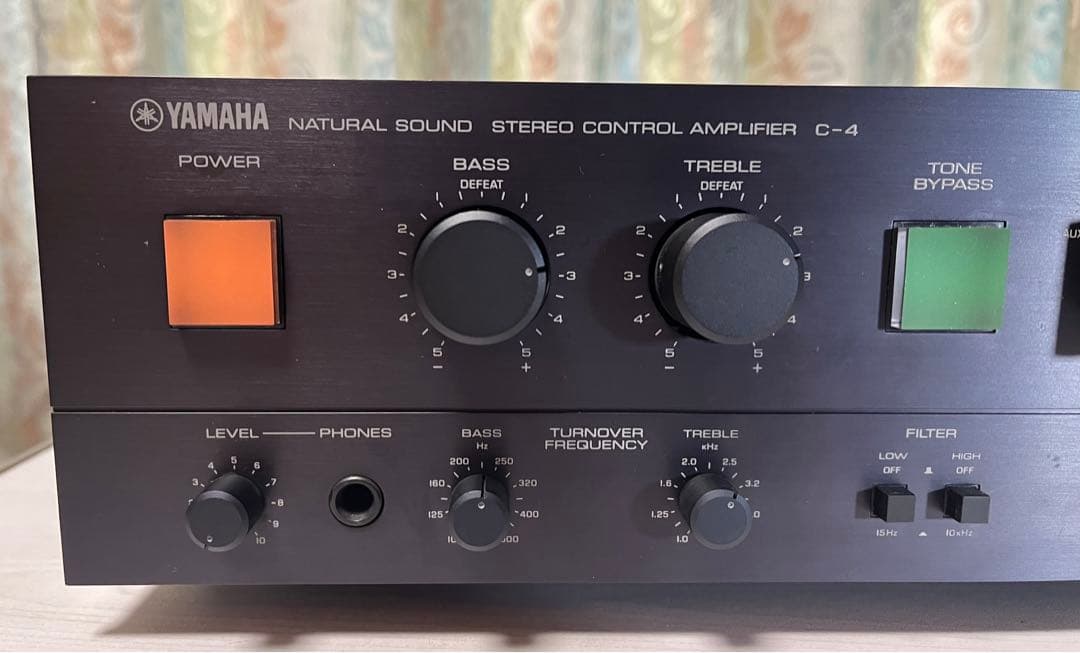 YAMAHAヤマハ プリアンプ C-4 (コントロールアンプ)音出し現状品