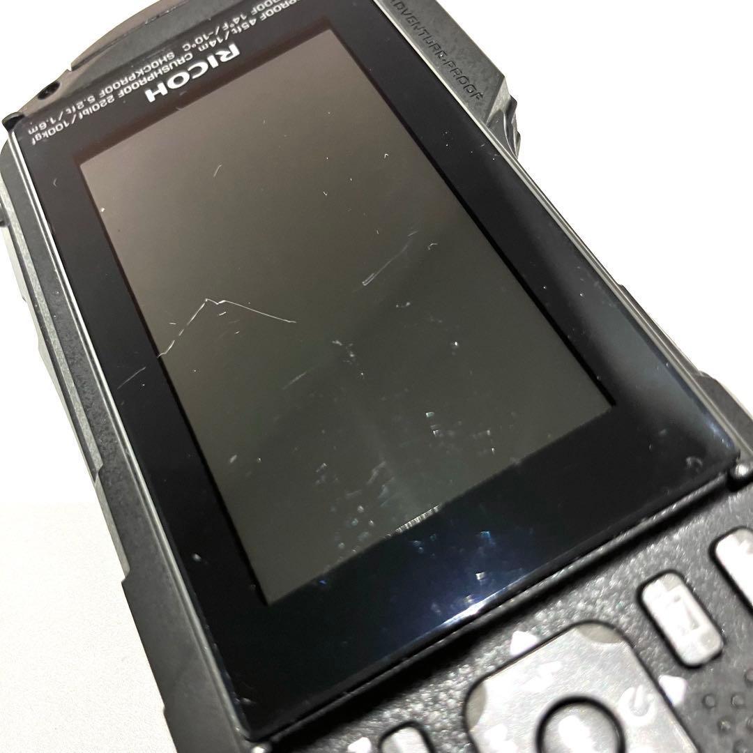 RICOH リコー デジタル カメラ WG-60 レッド 防水 耐衝撃 動作OK