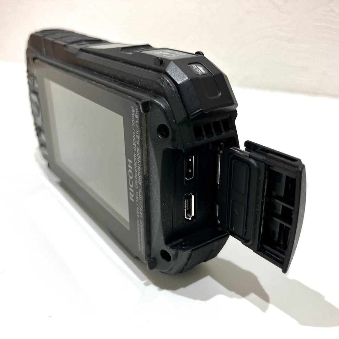 RICOH リコー デジタル カメラ WG-60 レッド 防水 耐衝撃 動作OK