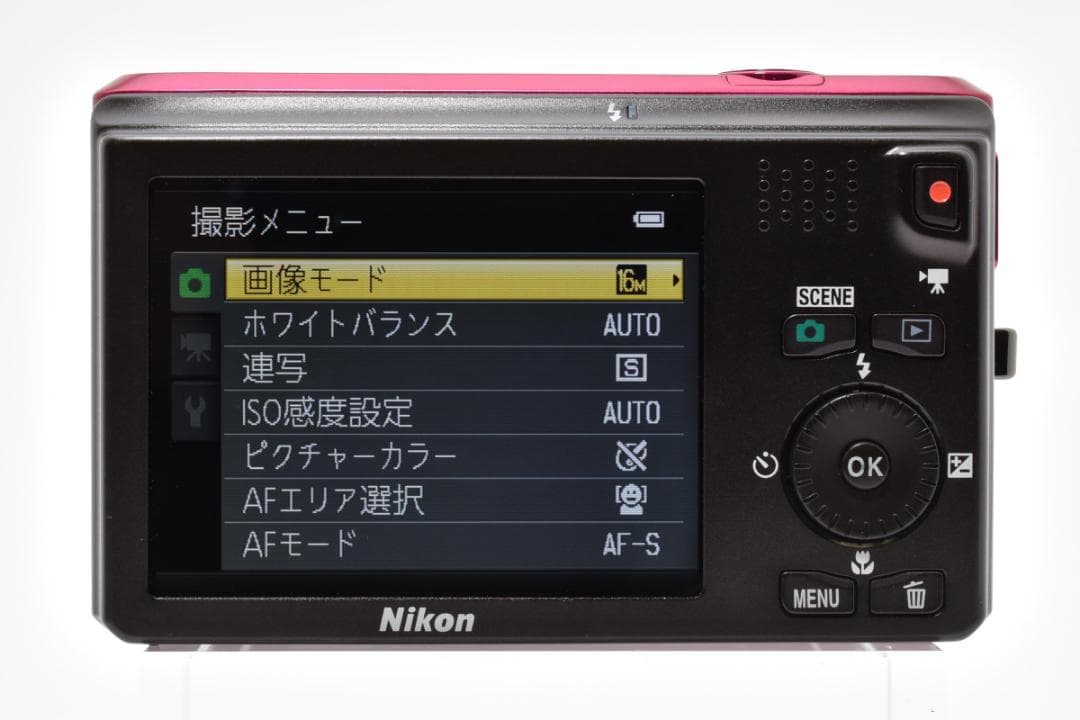 ★美品★ Nikon COOLPIX S6300 ピンク ニコン コンデジ