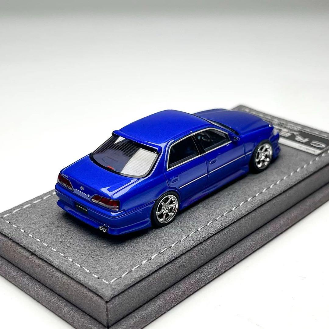 1/64 MORTAL TOYOTA CRESTA トヨタ クレスタ　青