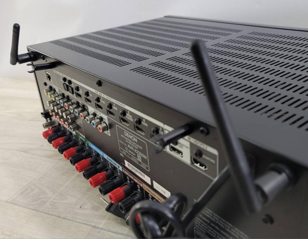【美品】DENON AVアンプ AVX-X2300W