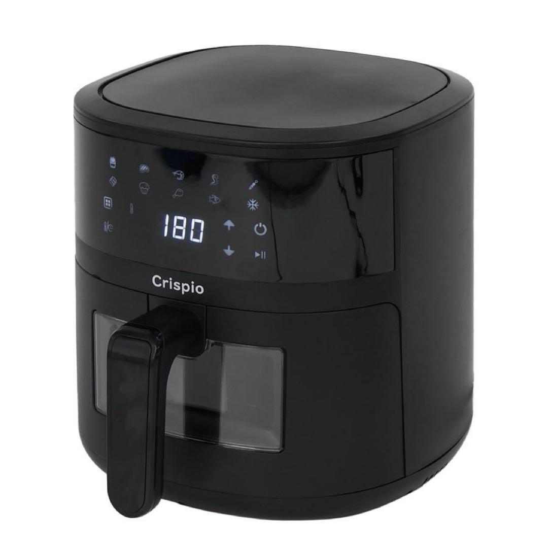 大人気！【新品】ノンフライヤー 4.5L レシピ本付 電気フライヤー 紙トレー付