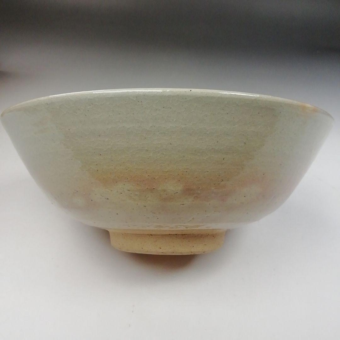 Ｗ２６８　茶碗　『乾山風　露草絵』『平安　中村能休 造』　共箱　抹茶碗　茶道具