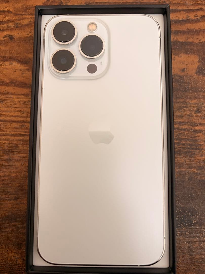 【美品】iPhone13 Pro 128GB シルバー バッテリー95%