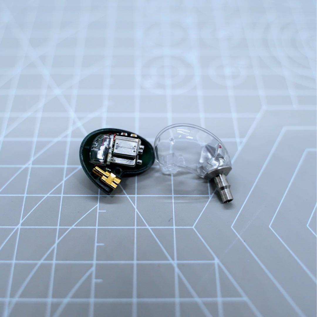 ジェイドグリーン ついにDIY SE846(第2世代) 純正12BAユニット使用