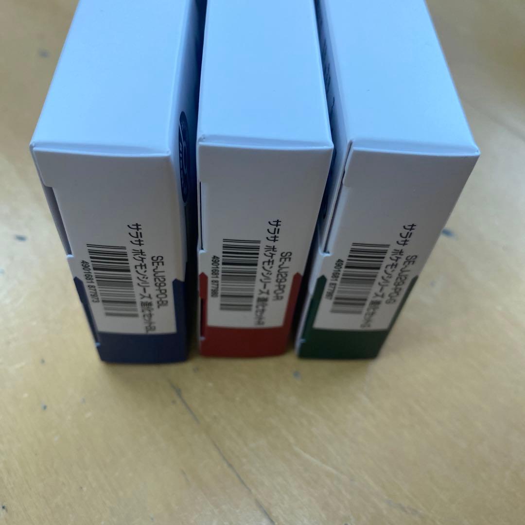 ZEBRA SARASA ポケモンエディション 3本セット　キャンペーン対象商品