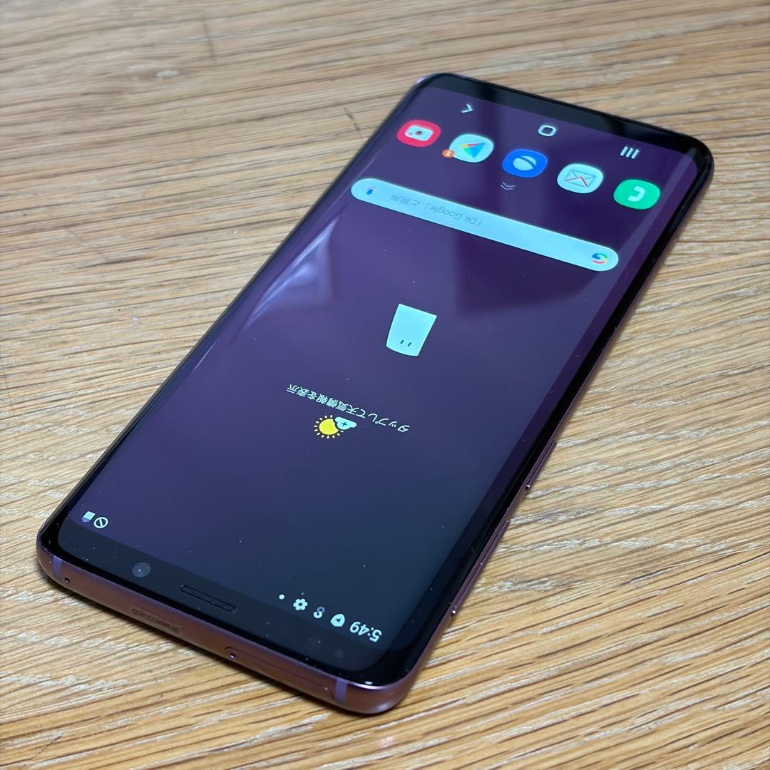 6435 Samsung Galaxy S9 SIMフリー