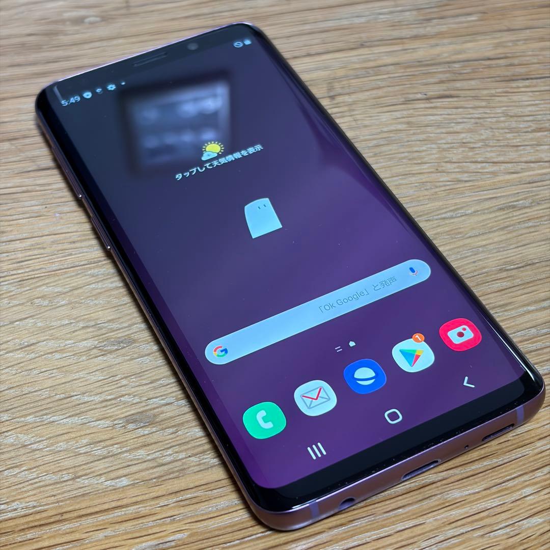 6435 Samsung Galaxy S9 SIMフリー