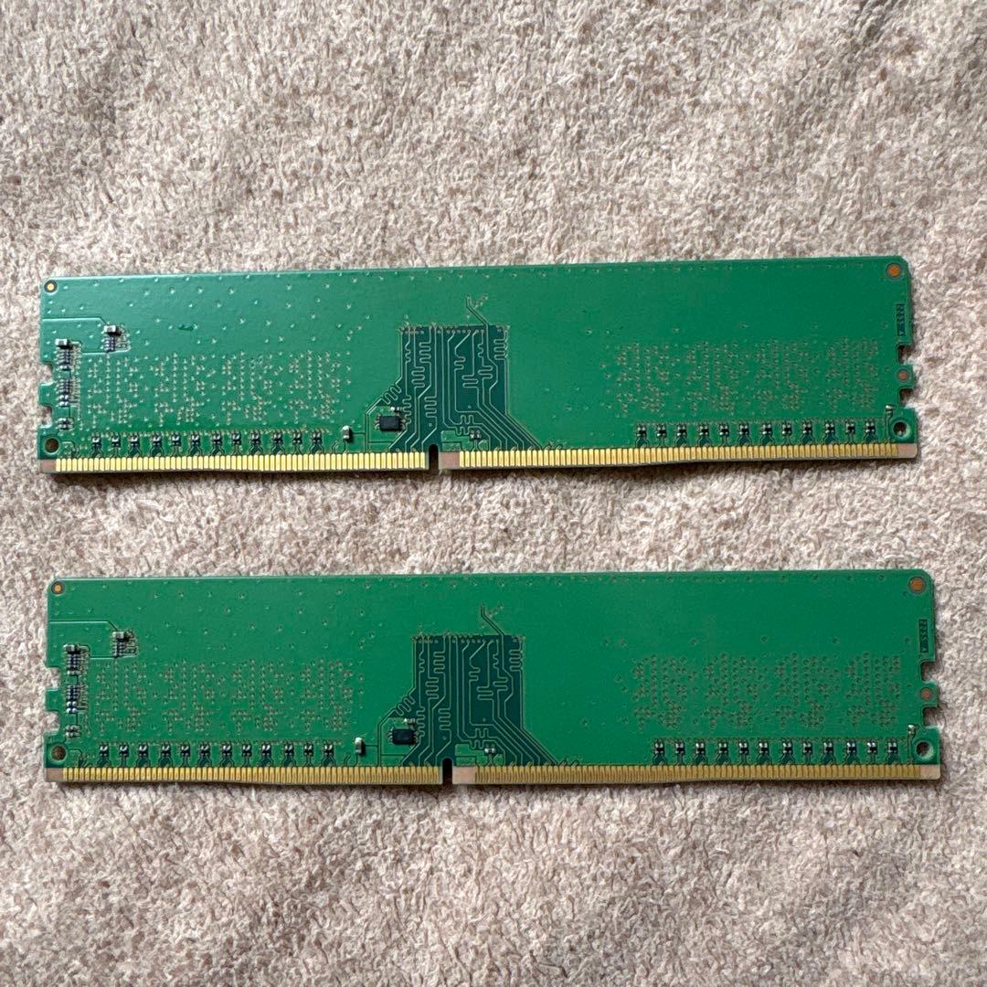 DDR4 8GB メモリモジュール 2枚セット