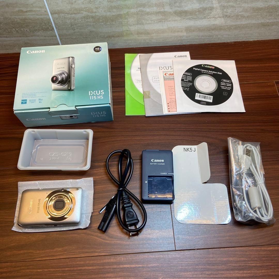 Canon IXUS 115 HS デジカメ 4037