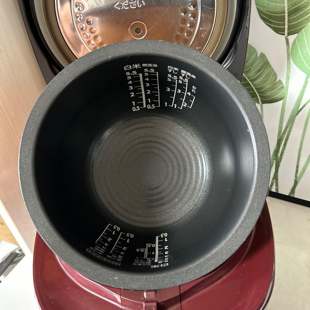 2017年製/東芝/5.5合炊き/IHジャー炊飯器
