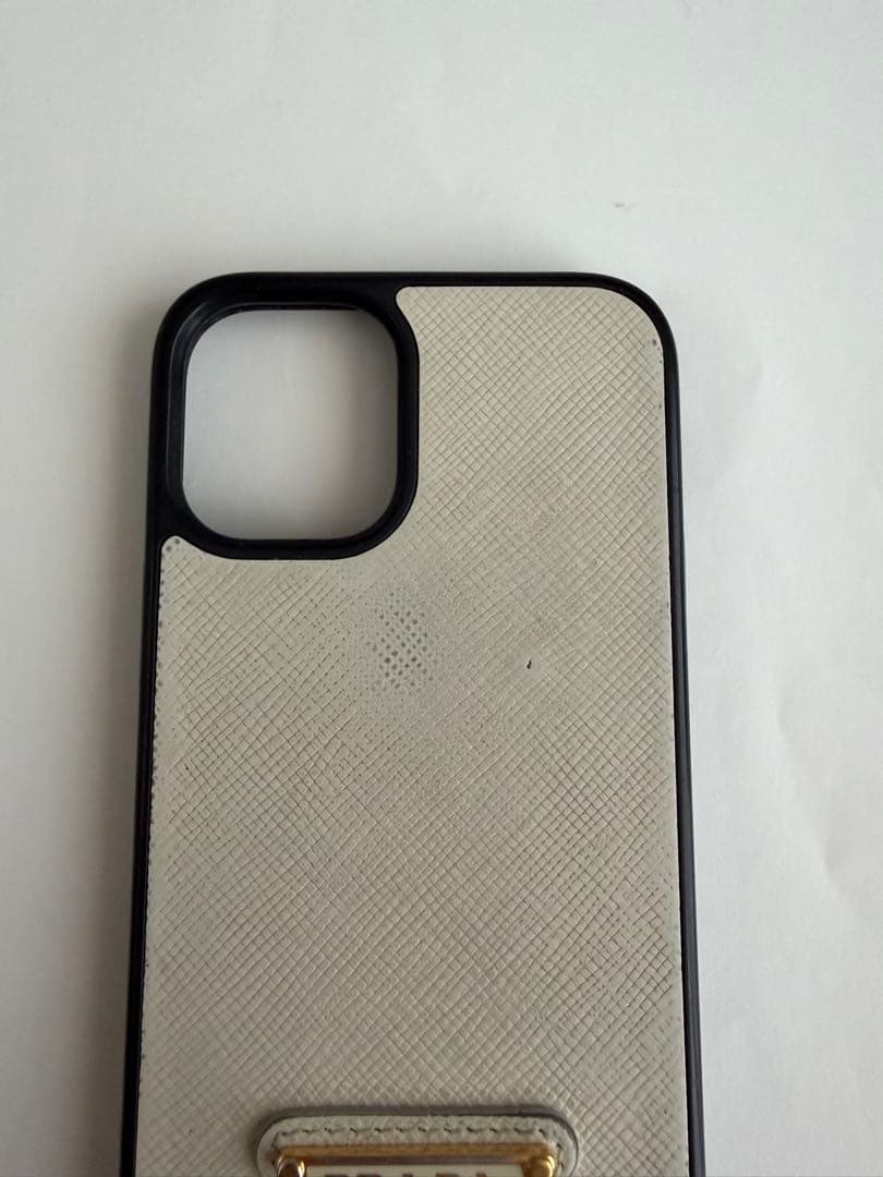PRADA iPhone12miniケース ホワイト