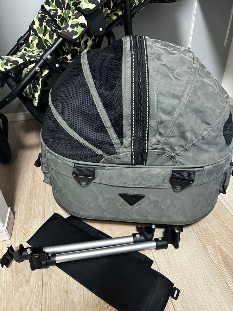 AirBuggy ドーム2 コット カモフラ ペットカート用