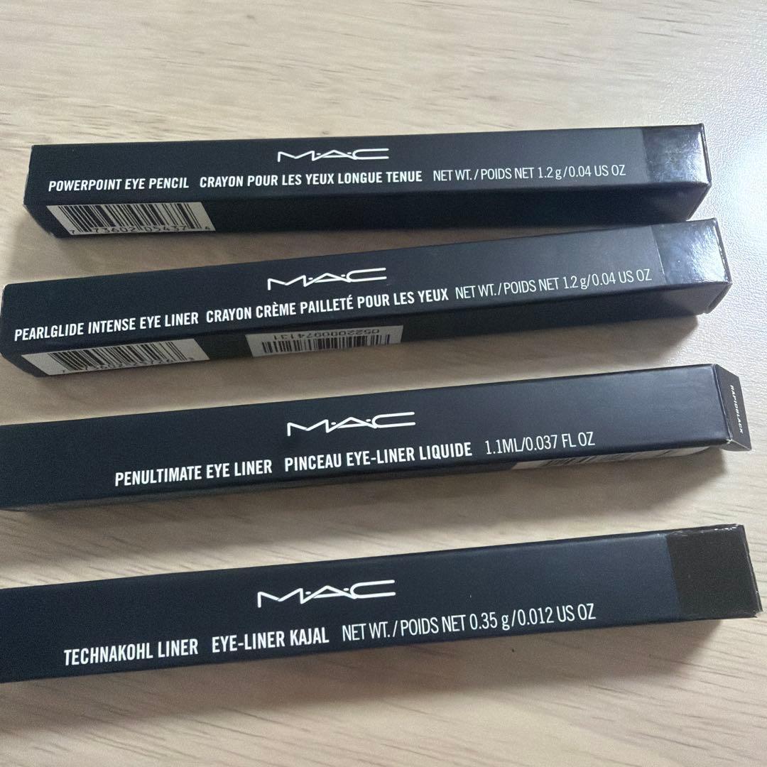 MAC アイライナー　4点セット
