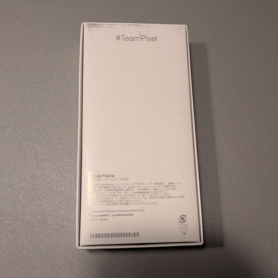 美品 バッテリー100｜Google Pixel 8a ケース、フィルム付