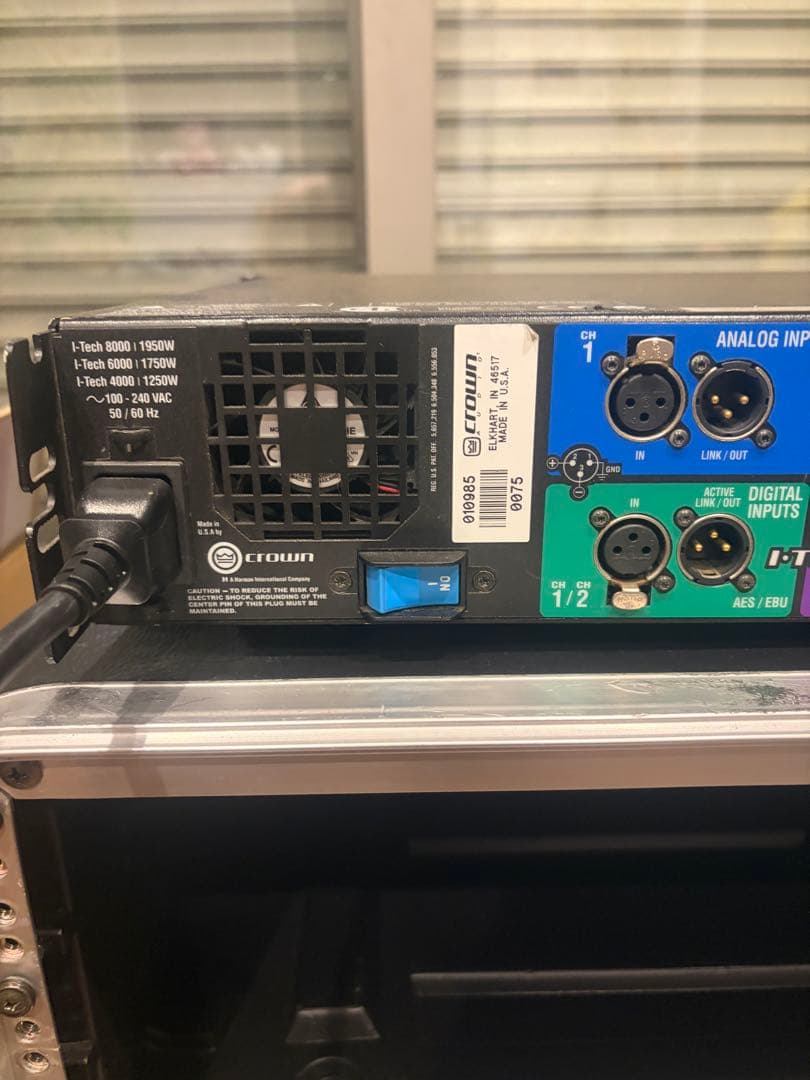 AMCRON IT6000 パワーアンプ