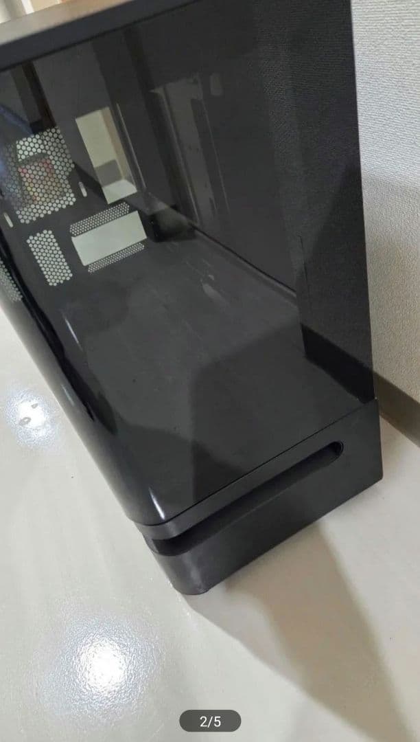asus AP202 曲面ガラス pcケース