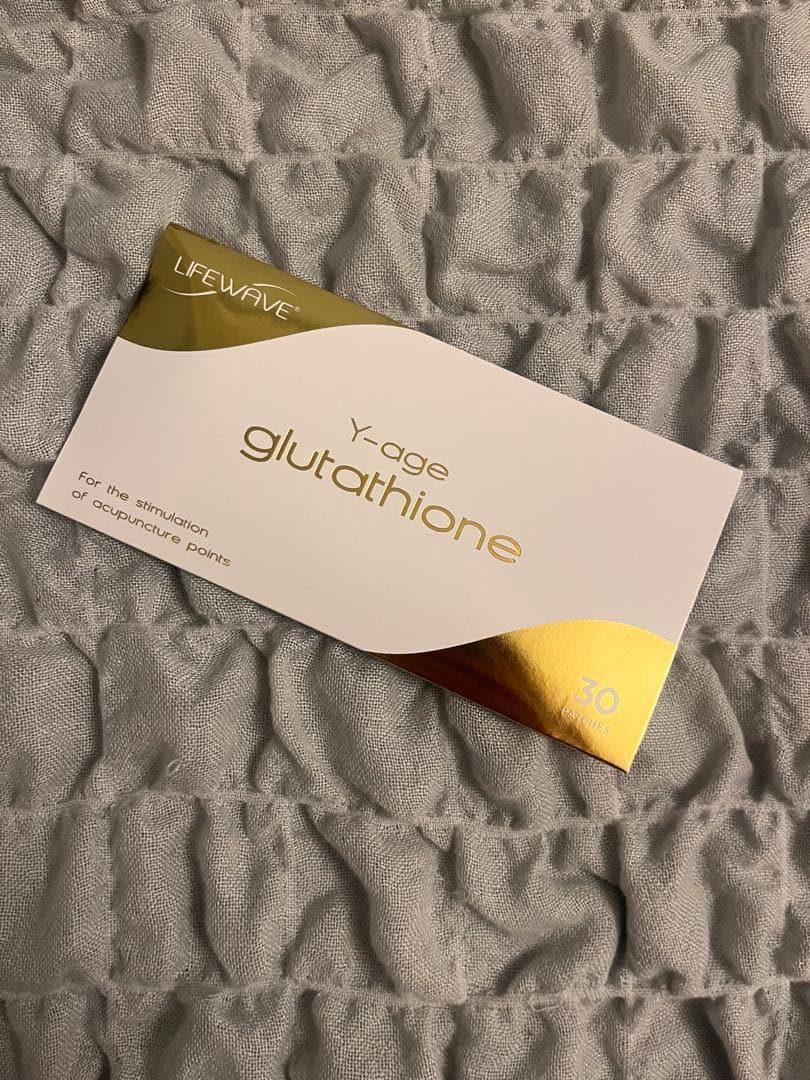 Lifewave Y-age glutathione 30枚入り/新品・未開封