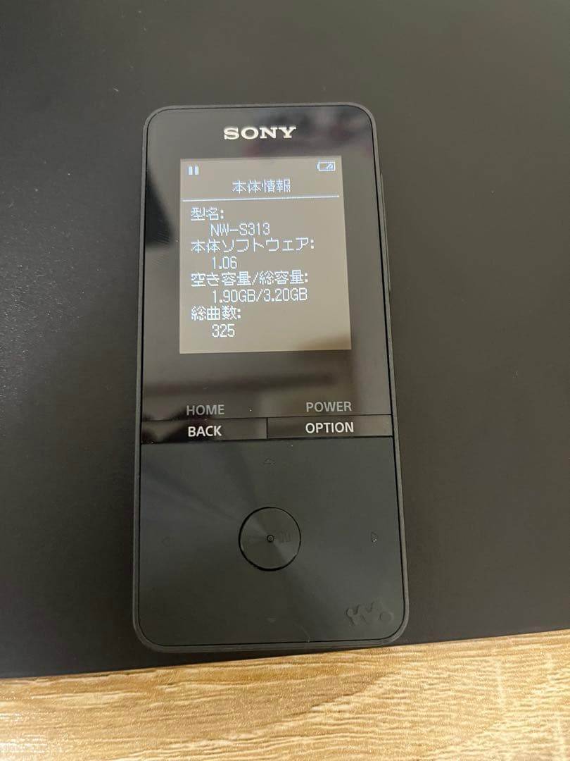ウォークマン　sony NW S313