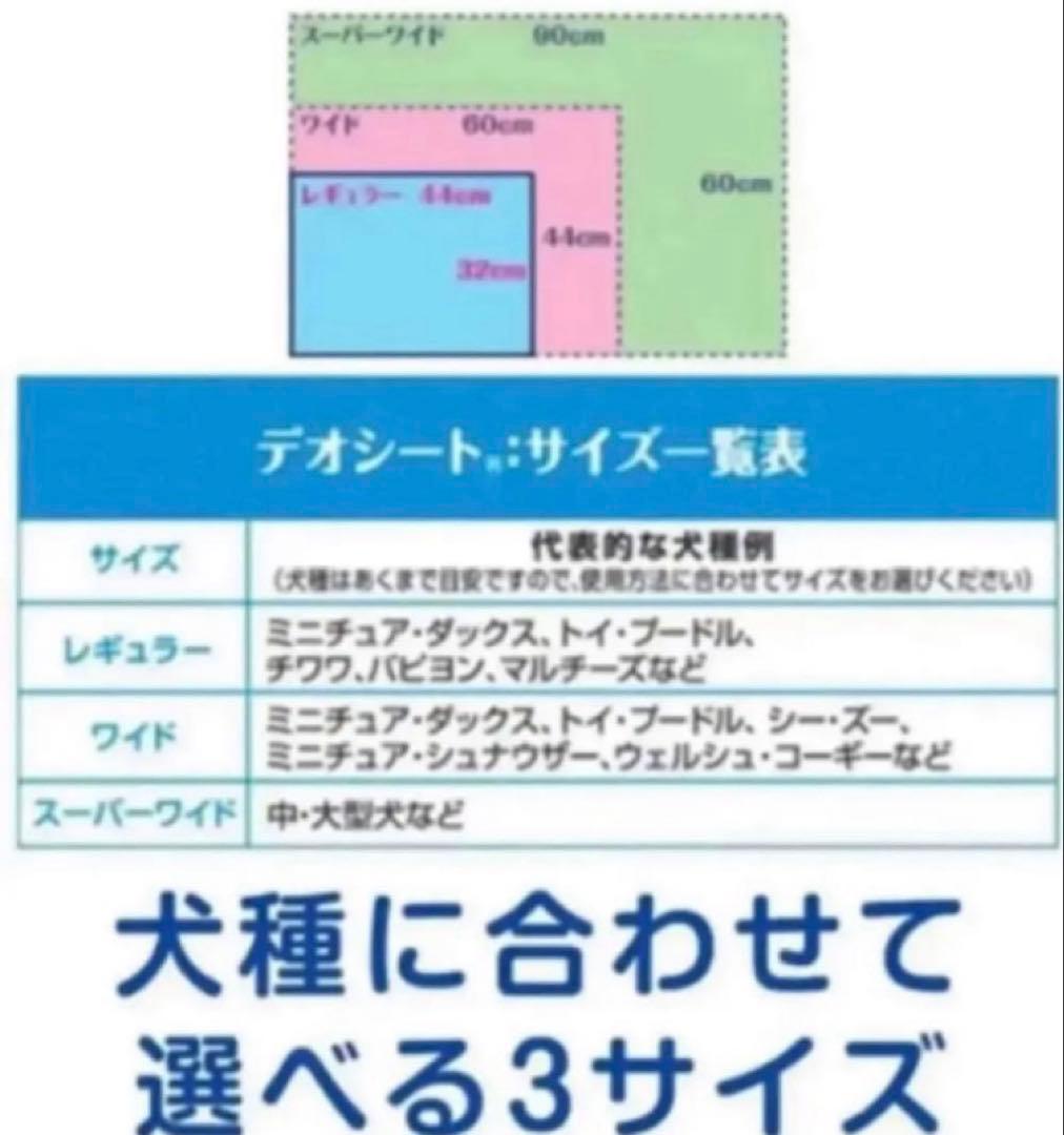 デオシートしっかり超吸収無香消臭タイプ レギュラー 112枚×4袋