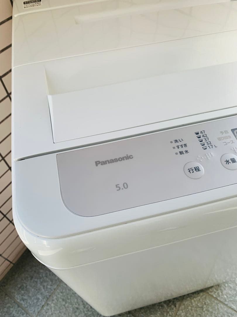 新生活応援家電／Panasonic／2022年／5kg／送料設置無料