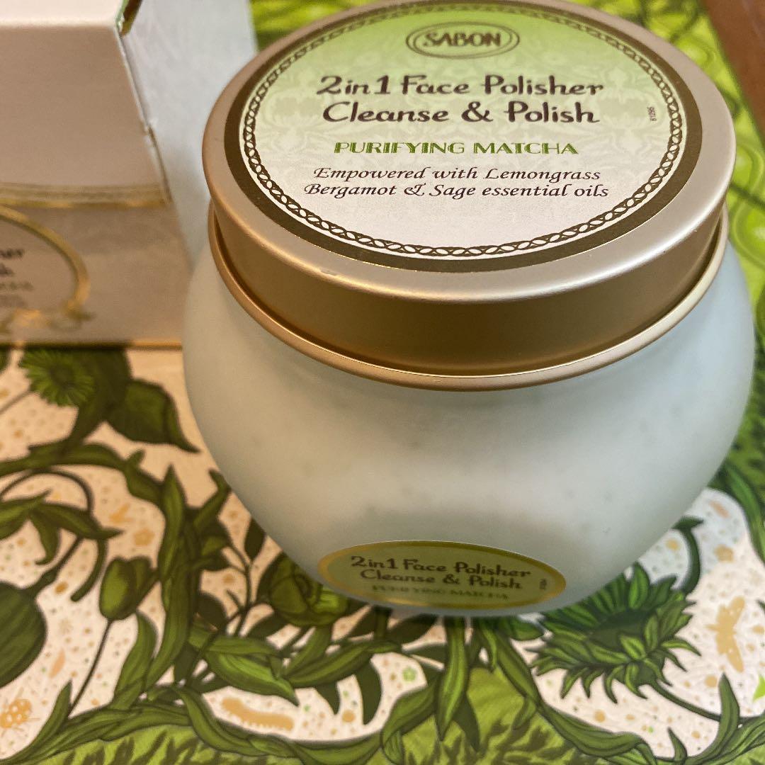 SABON フェイスポリッシャー   ピュリファイング 抹茶 200ml