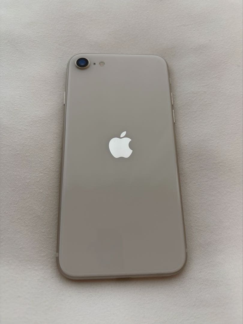 Apple iPhone SE 第3世代 スターライト 充電ケーブル付き