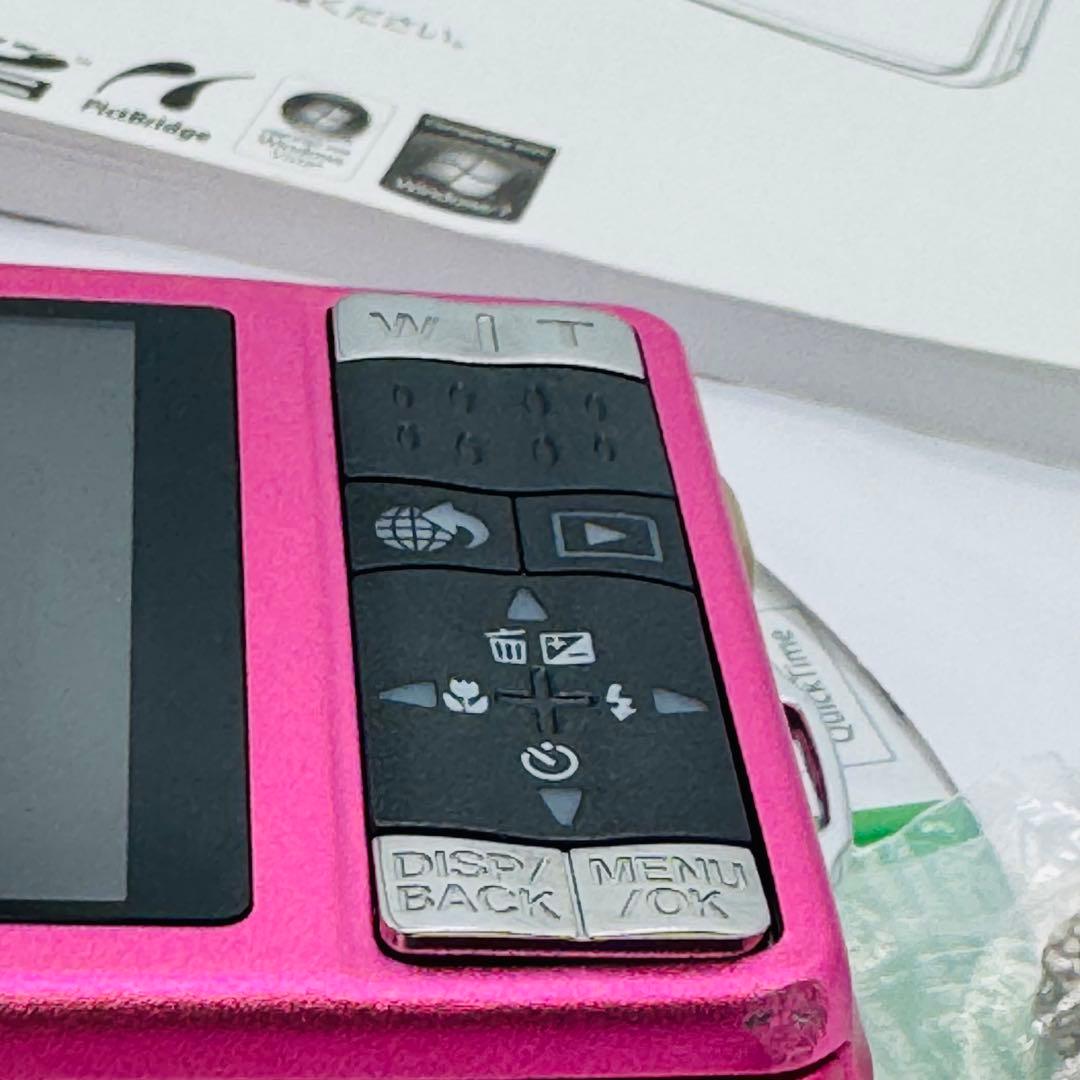 【美品/希少カラー】FUJIFILM FinePix Z80 ピンク 動作確認済