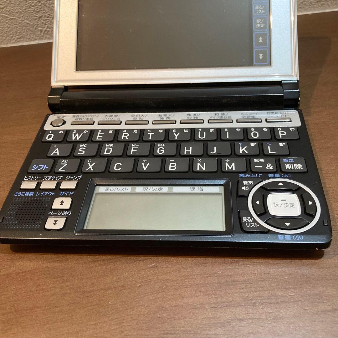 独独辞典 ドイツ語特化 カシオ Ex-word XD-A7100