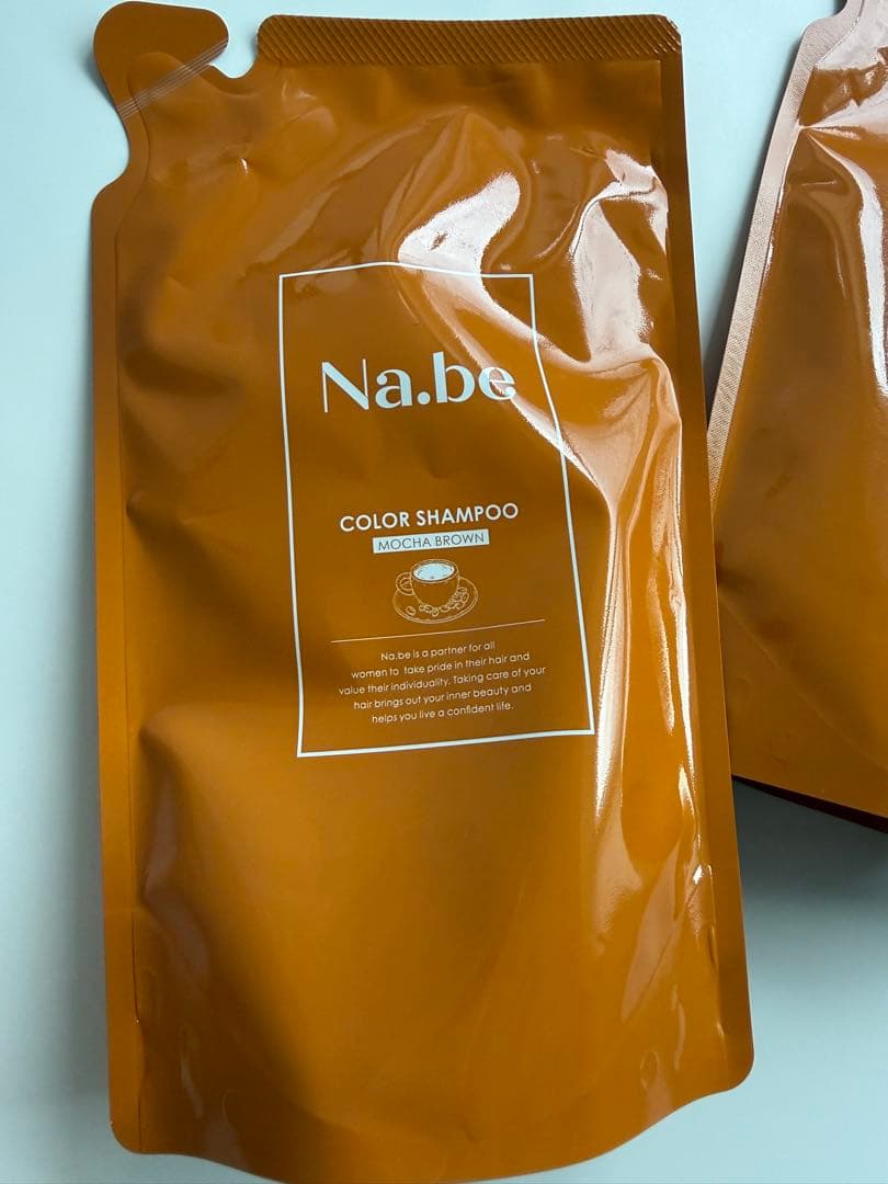 Na.be カラーシャンプー モカブラウン 300ml×2