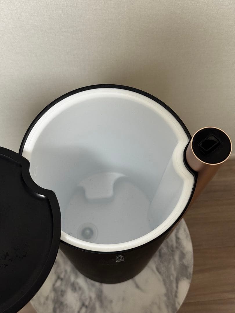 LAVINO 置き型加湿器 ブラック・ローズゴールド