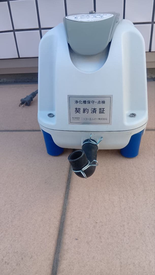 浄化槽 ブロワー NT-70 吐出風量70L/min ニッコーブロワ タイマー付