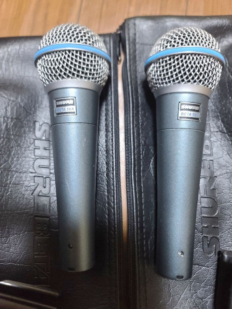 SHURE BETA 58A ダイナミックマイク2本セット