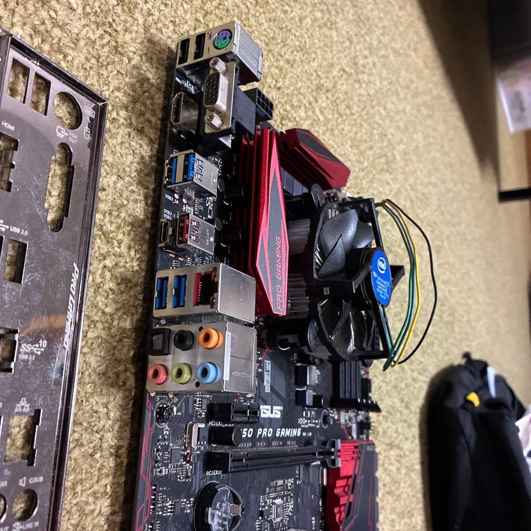 ASUS B150 PRO GAMING + Core i5 + 純正ファン