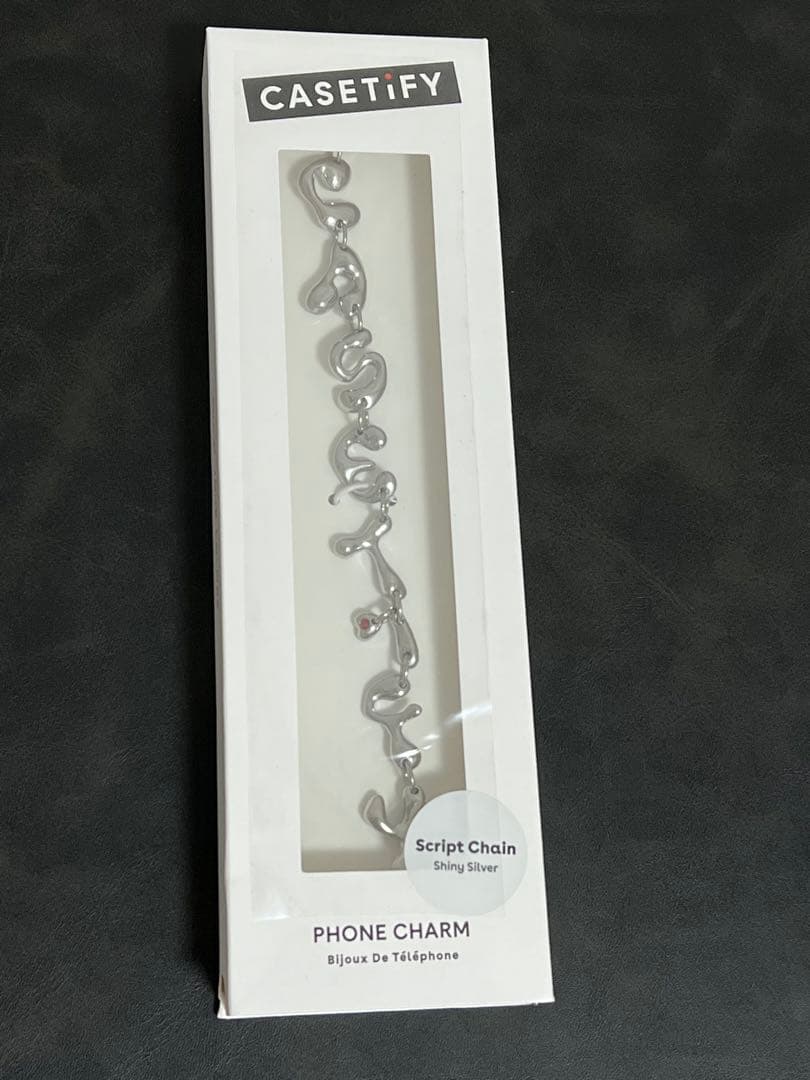 casetify Charm Keychain ストラップ