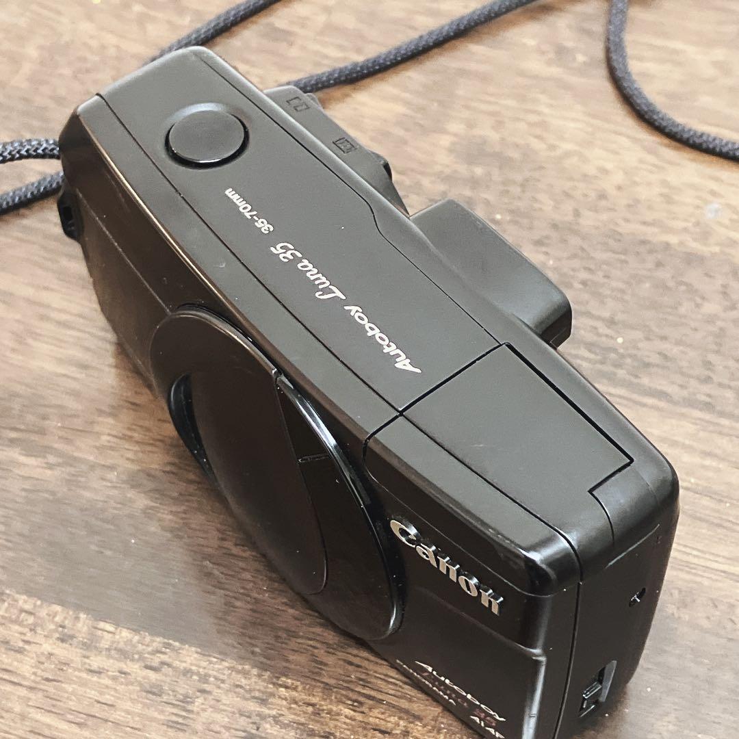 【動作品】Canon Autoboy Luna 35 コンパクトフィルムカメラ