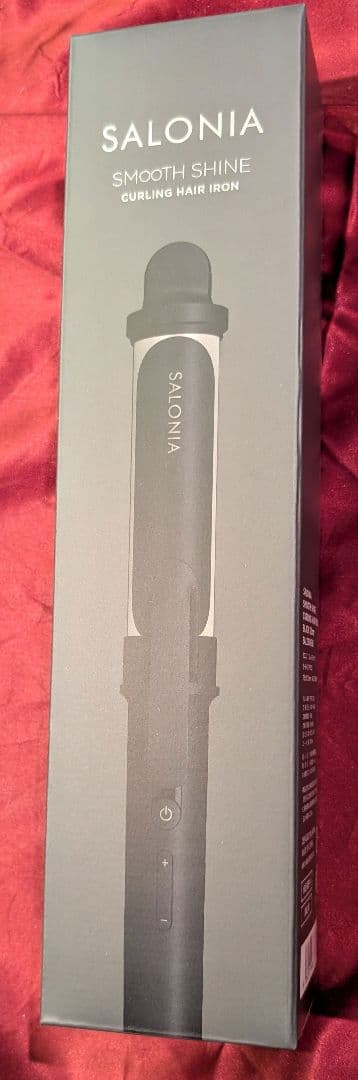サロニア スムースシャイン カールヘアアイロン 32mm