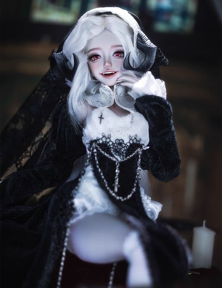 AX516 BJD 1/4 ドール本体 Bellfin 球体関節人形 ハンドメイ
