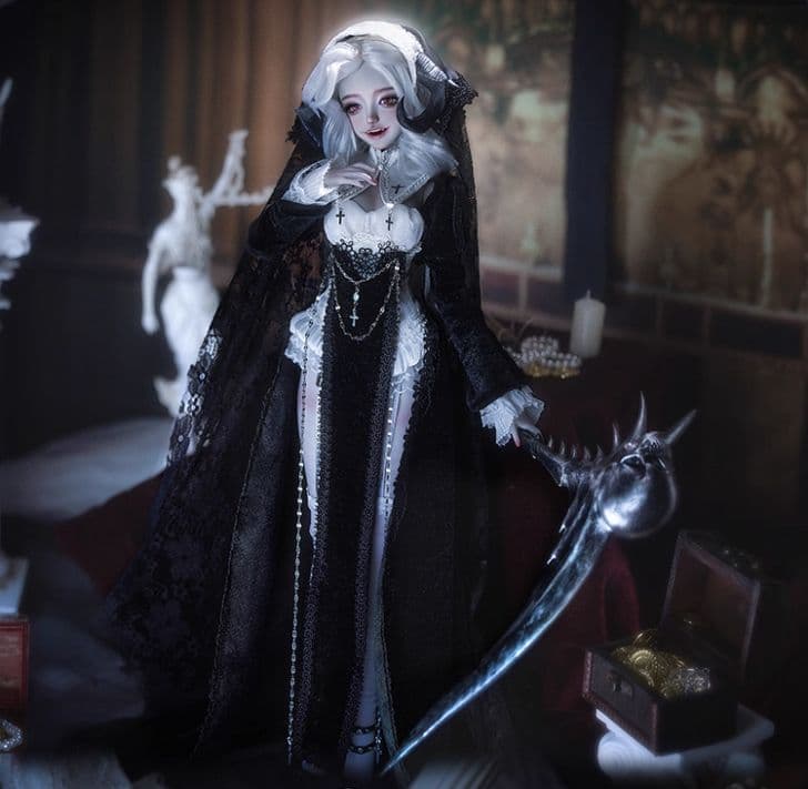 AX516 BJD 1/4 ドール本体 Bellfin 球体関節人形 ハンドメイ