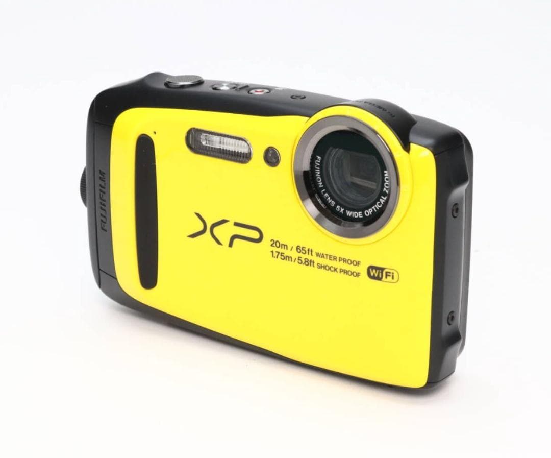 【美品】FUJIFILM 富士フイルム FinePix XP120 イエロー