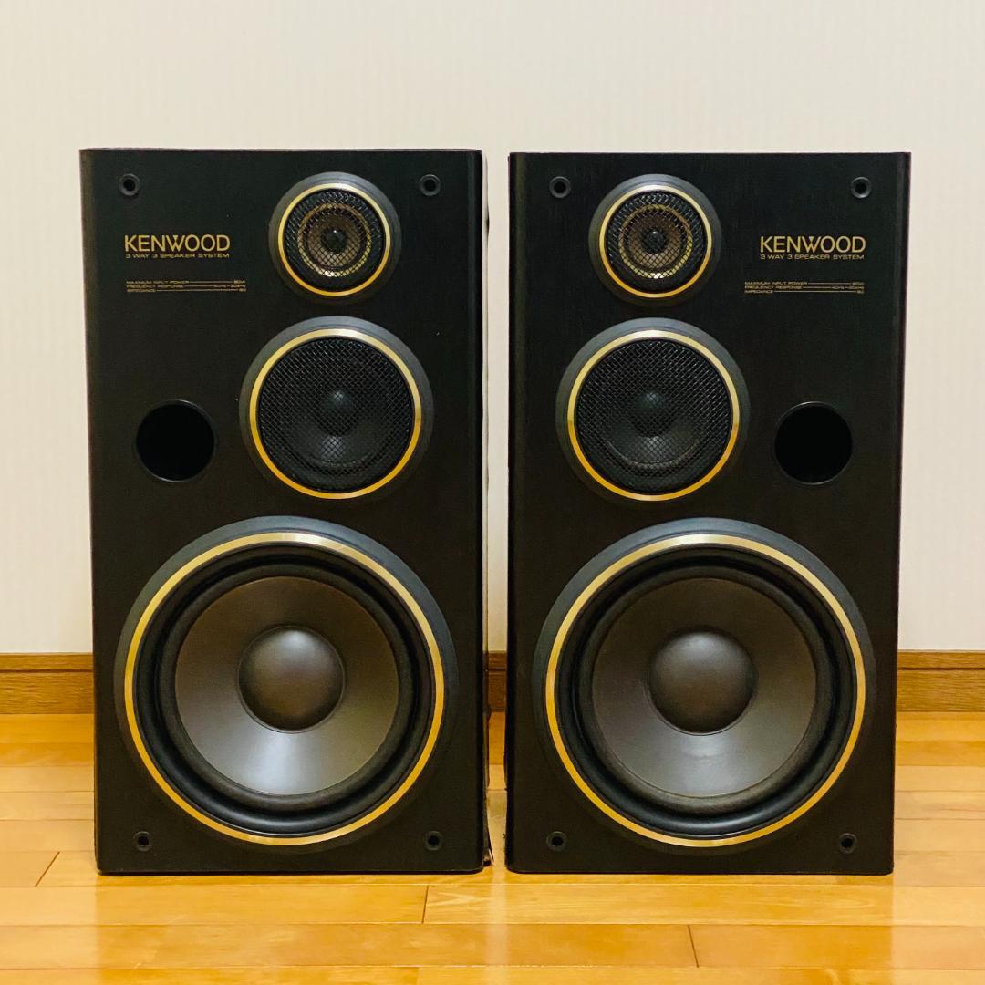 KENWOOD 3 WAY 3 SPEAKER SYSTEM S-3J ペア