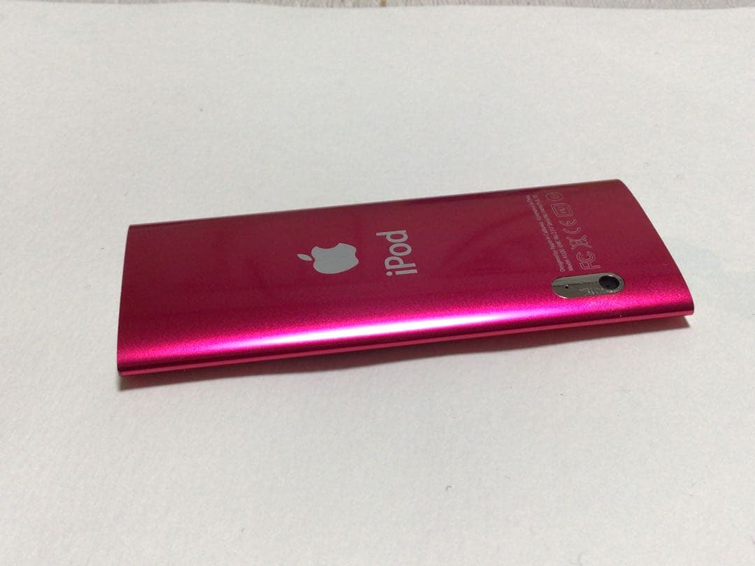 iPod nano 5世代8GBピンクno.238バッテリー交換済作動品