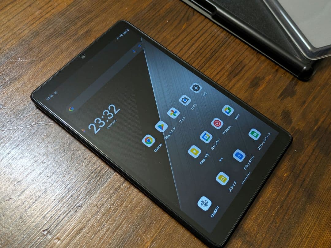 【美品】Lenovo Tab M8 （3rd）手帳型、クリアケース付き 使用数回