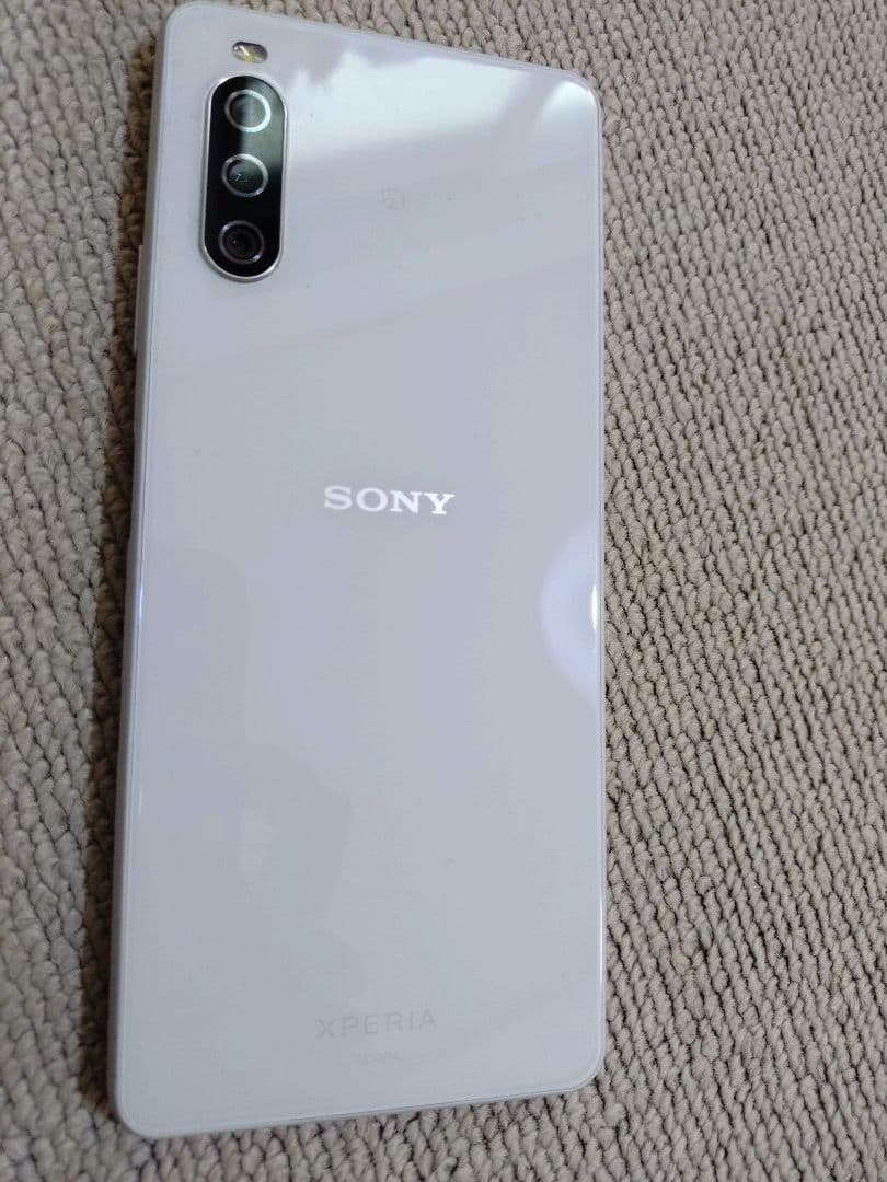 【中古】Xperia 10 IV 本体 ホワイト SIMフリー SONY