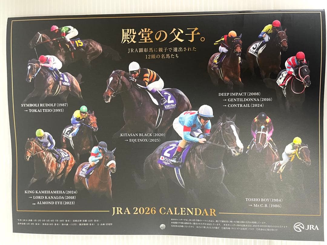 JRA 2026 CALENDAR & 金蛇弁財天守セット