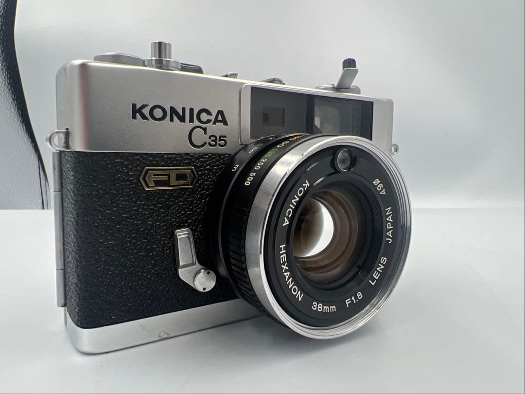 w*4様 KONICA C35 FDコンパクトフィルムカメラ 38mm f1.8